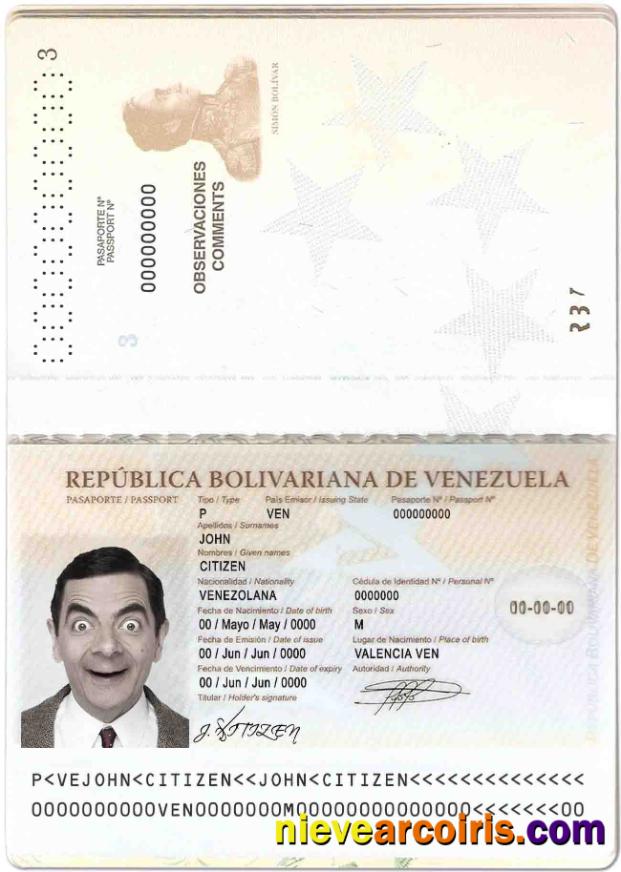 Venezuela passport